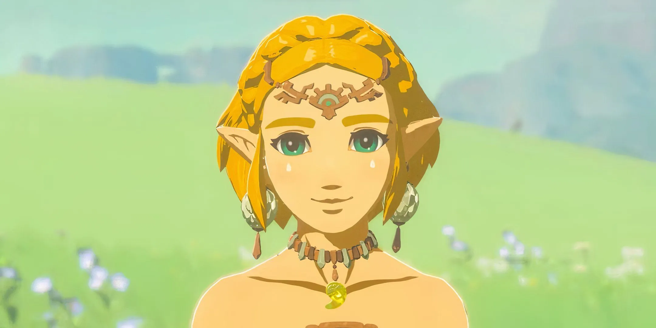 Zelda Smiling in Tears of the Kingdom Zelda Smiling in Tears of the Kingdom