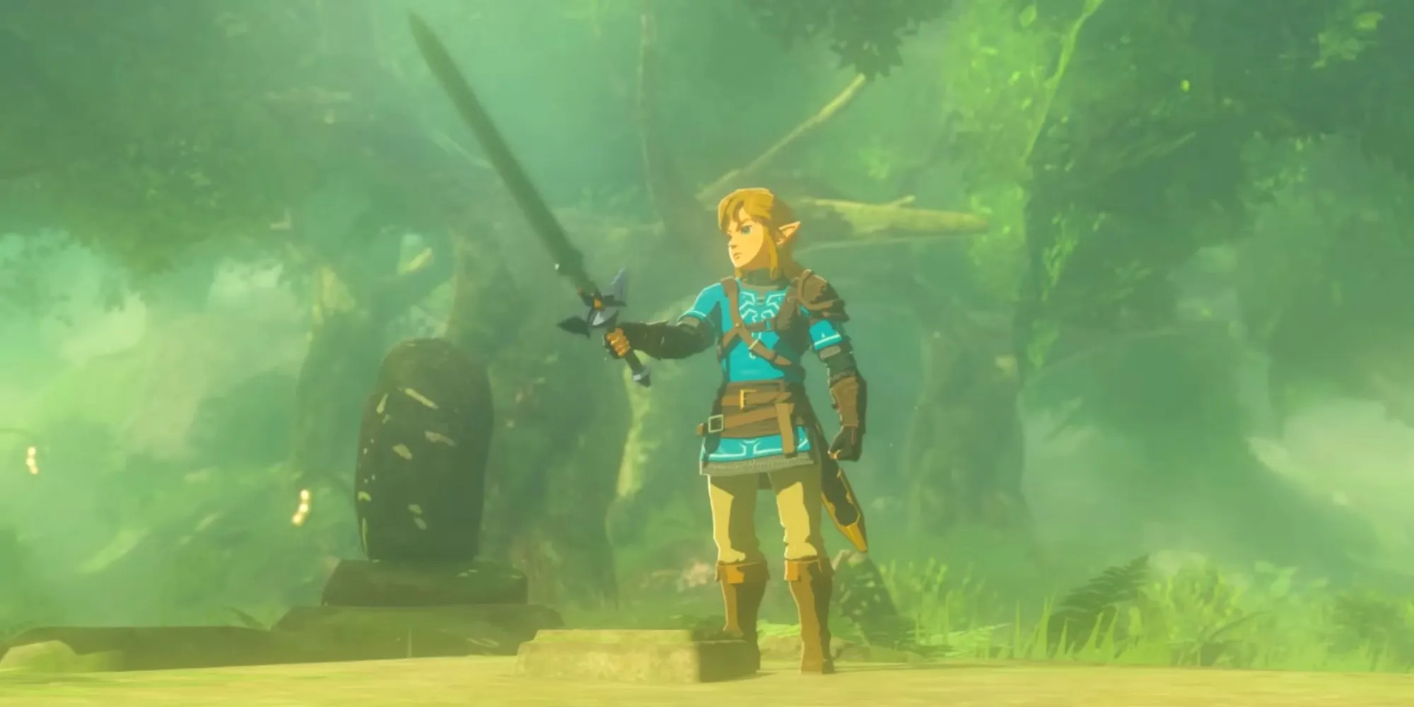 Master Sword Scene from TOTK