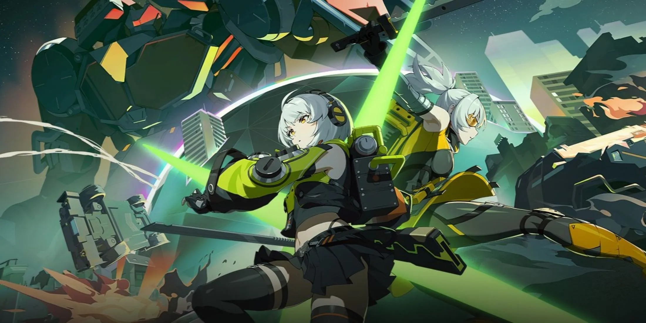Characters Yi Xuan and Ju Fufu
