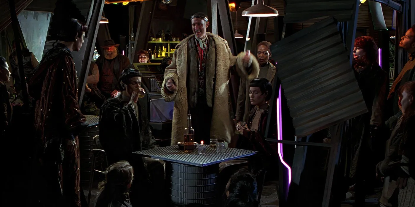 Dr. Zephram Cochrane with Vulcans