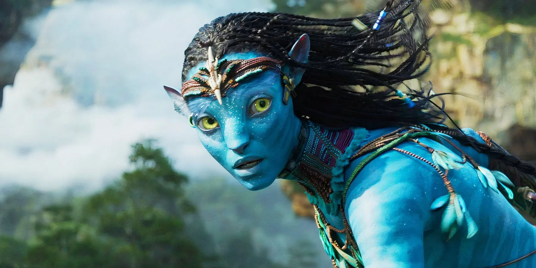 Zoe Saldaña in Avatar: The Way of Water Zoe Saldaña in Avatar: The Way of Water