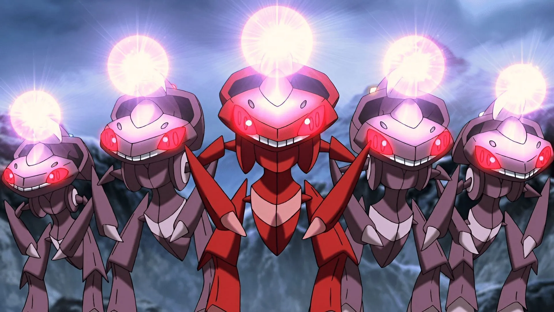 Genesect in the anime (Image via TPC) Genesect in the anime (Image via TPC)