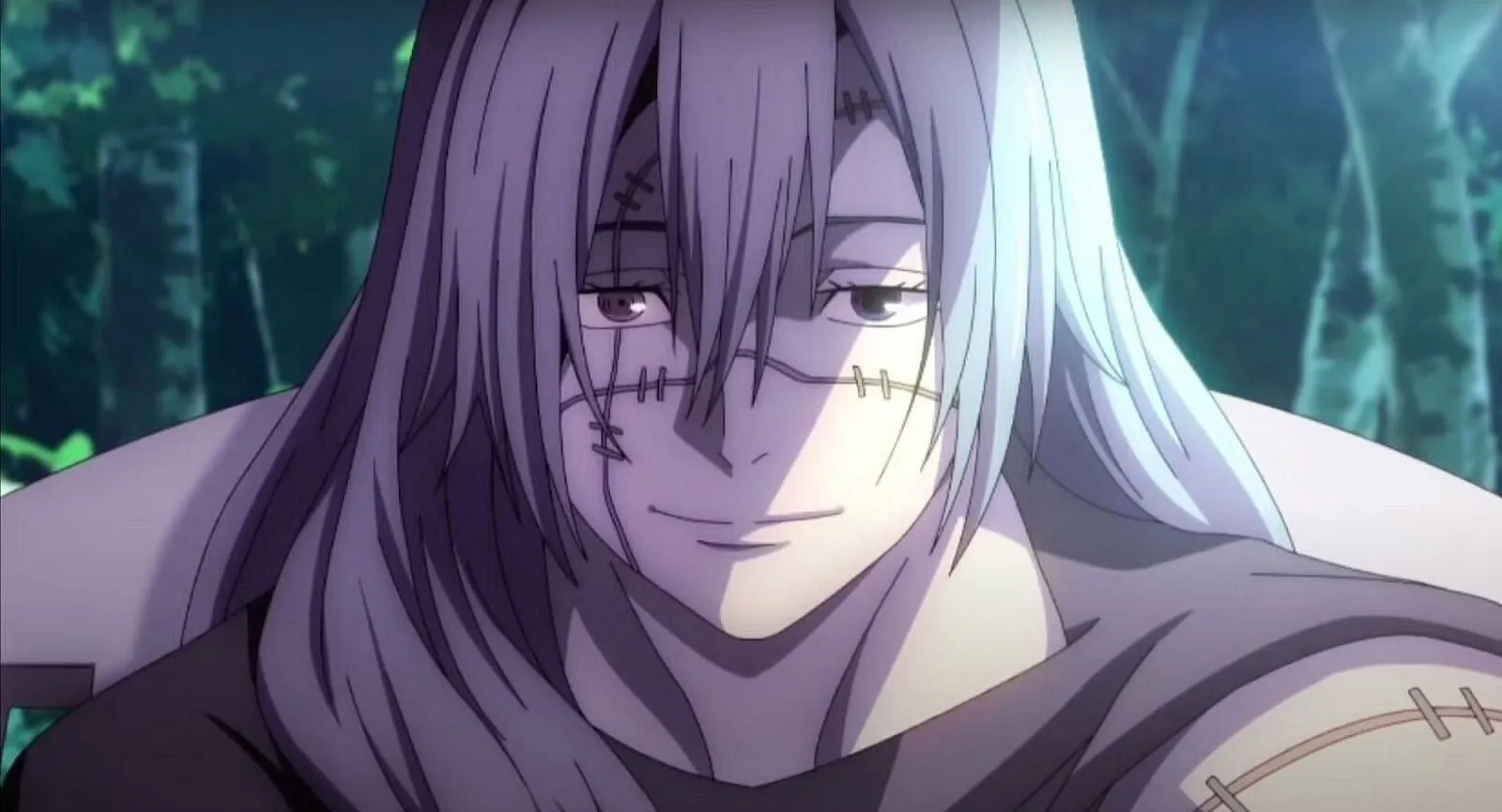 Mahito as seen in the anime (Image via MAPPA). Mahito as seen in the anime (Image via MAPPA).