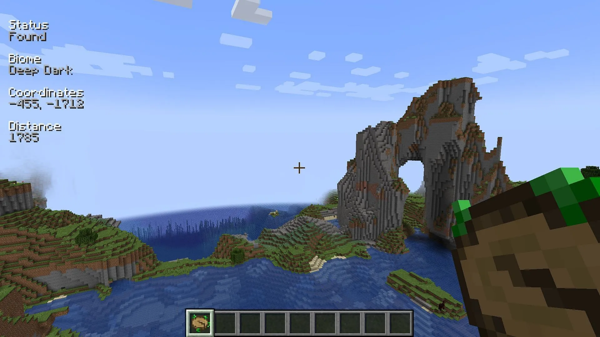 Nature's Compass enables players to locate and navigate to any biome quickly. Nature's Compass enables players to locate and navigate to any biome quickly.