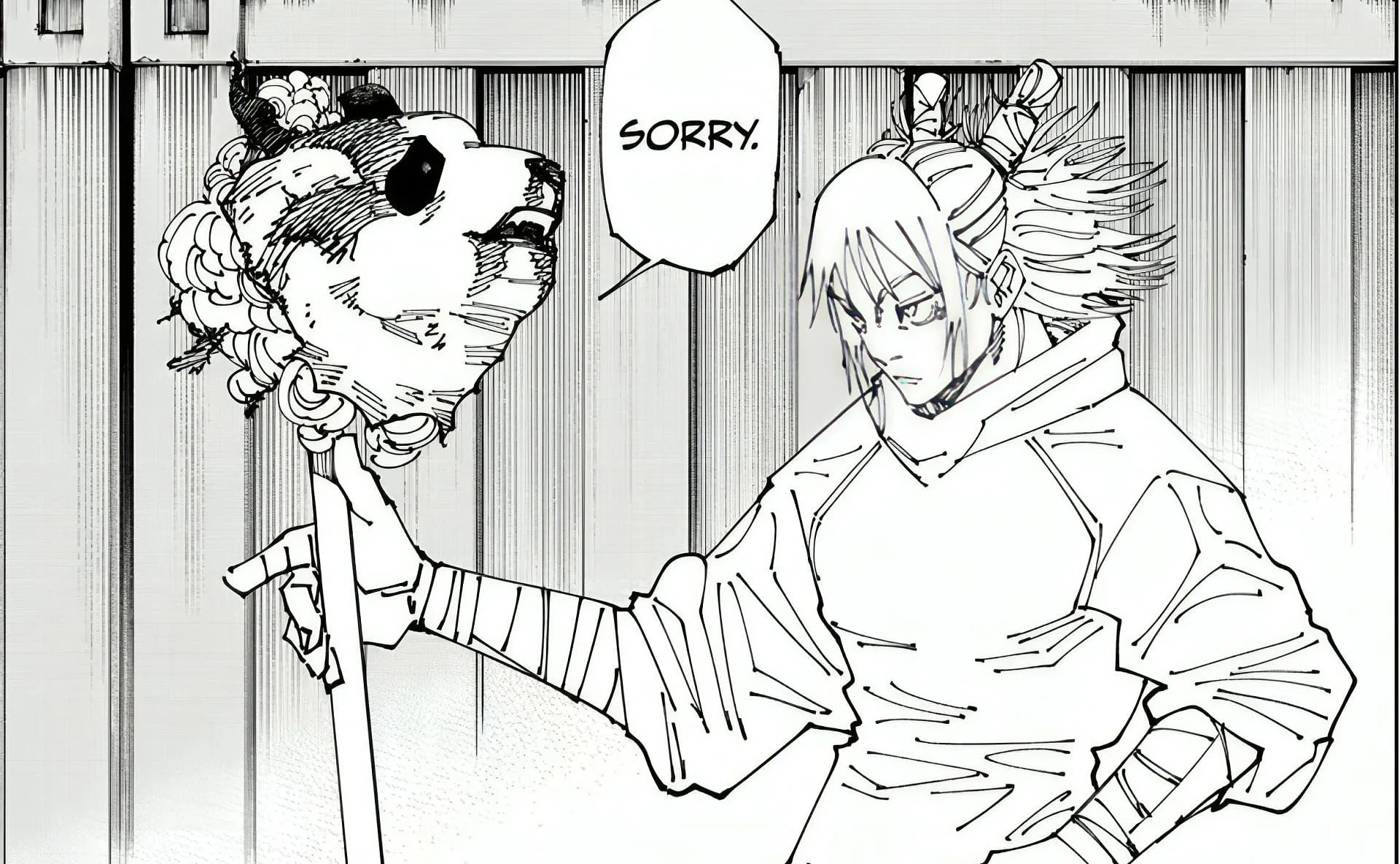 Kashimo as seen in the manga (Image via Shueisha).