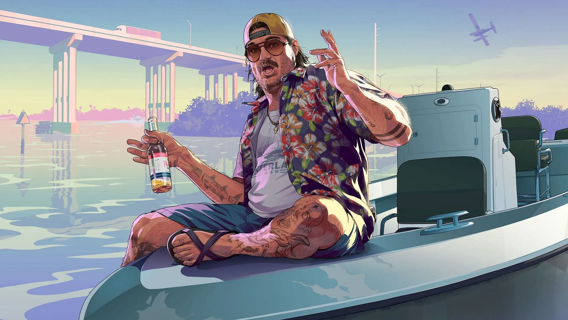 Cal Hampton's artwork from Grand Theft Auto 6 Cal Hampton's artwork from Grand Theft Auto 6