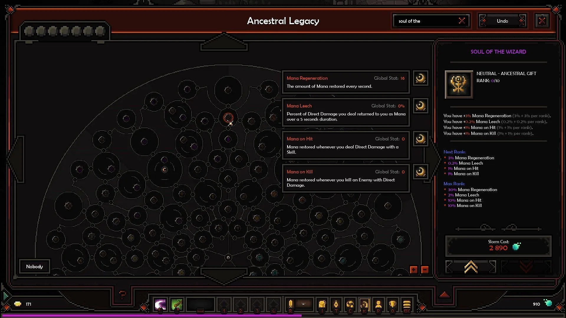 Ancestral Legacy tree - Soul of The Wizard (Image via Slormite Studios)