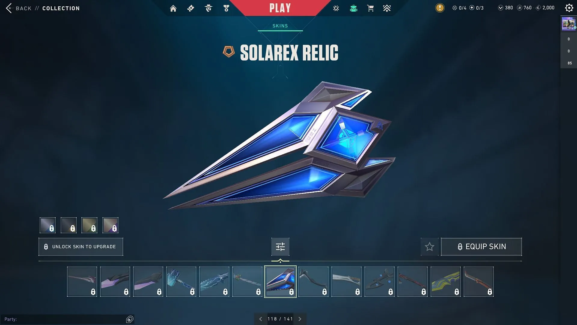 Solarex Relic melee (Image via Riot Games) Solarex Relic melee (Image via Riot Games)