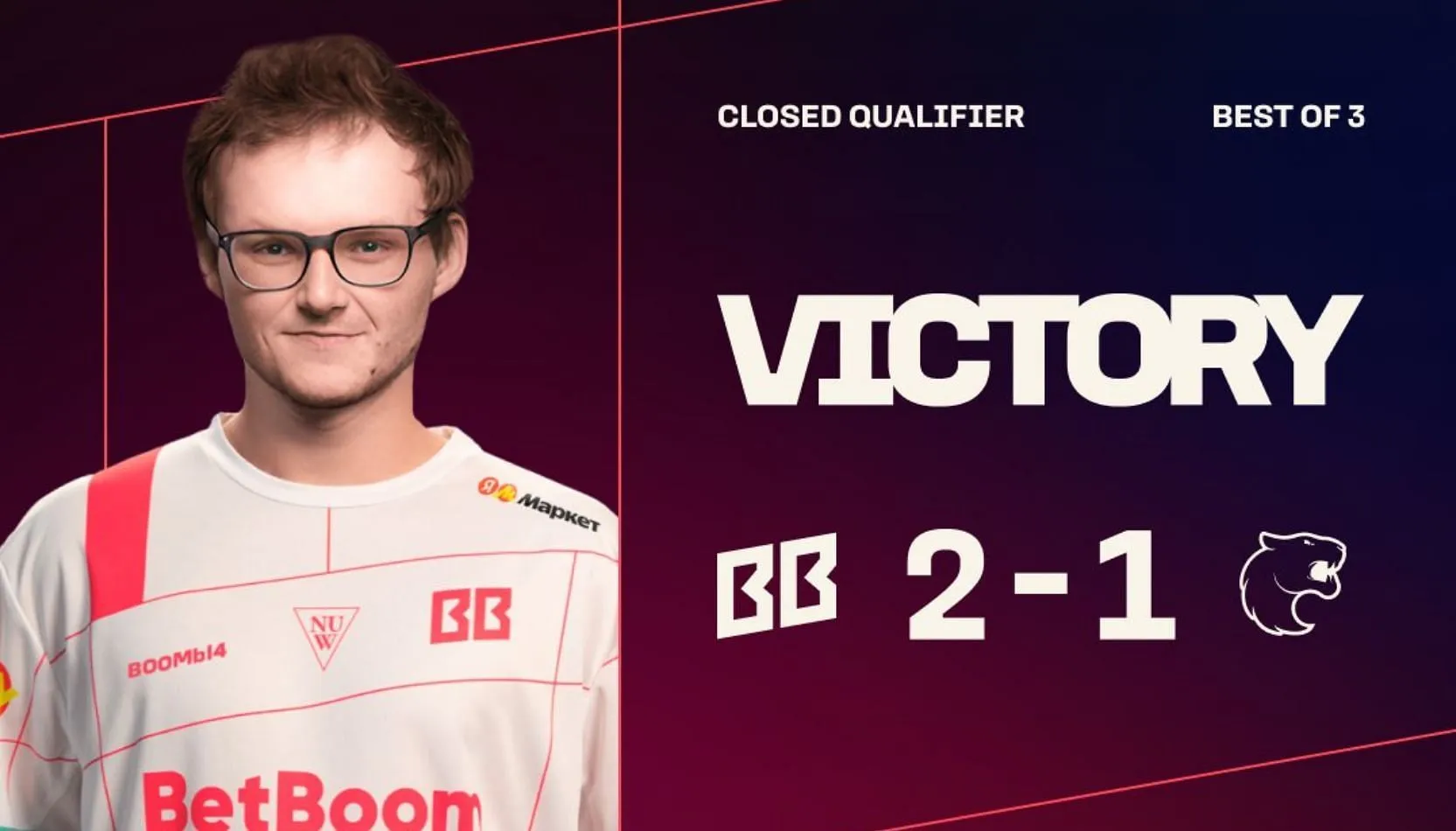 Boombl4 in the BetBoom jersey (Image via X || @BetBoomTeam)