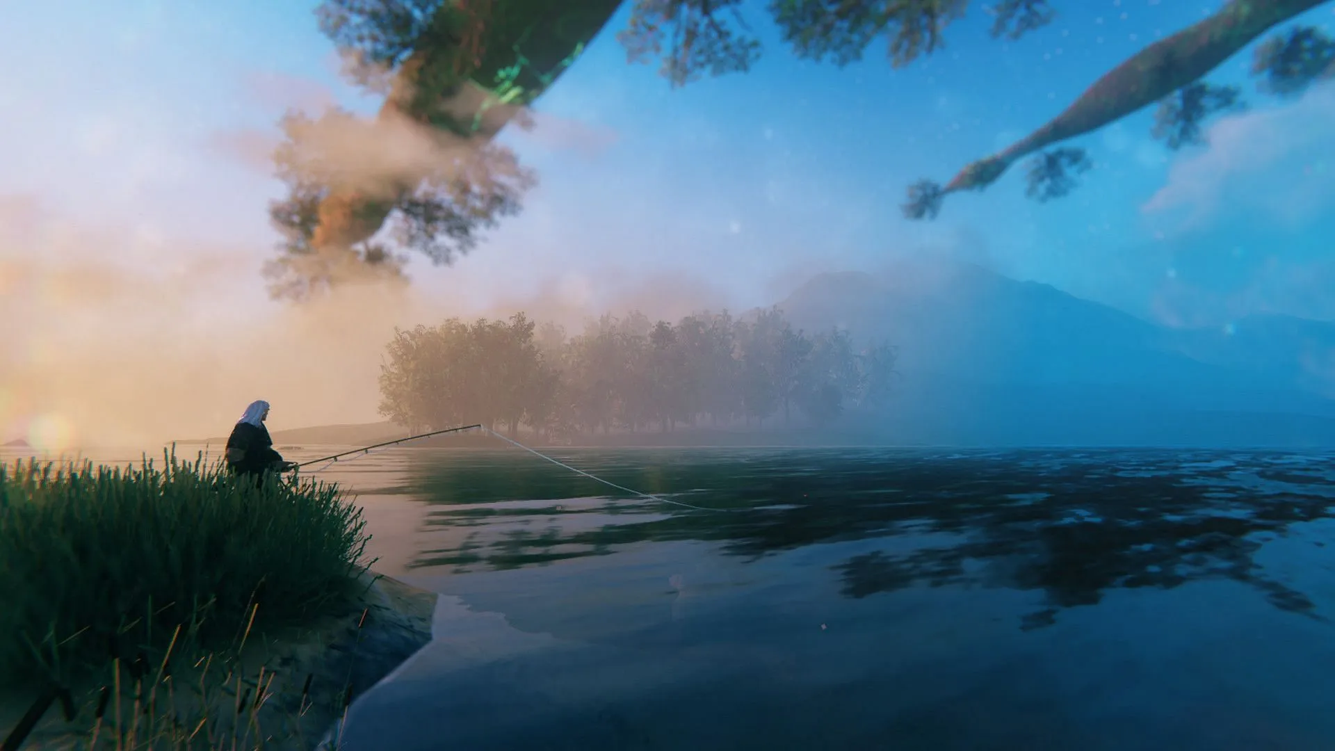 Valheim does have relaxing moments (Image via Coffee Stain Publishing) Valheim does have relaxing moments (Image via Coffee Stain Publishing)
