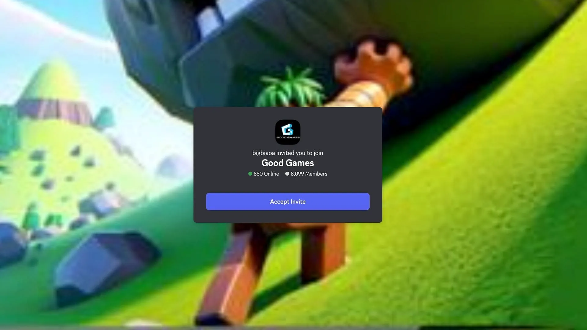 Discord link (Image via Discord)