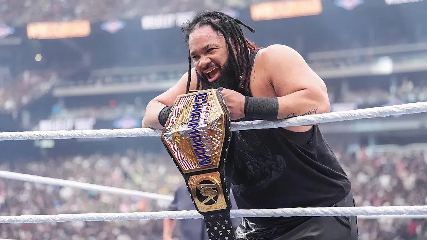 Jacob Fatu with the WWE United States Championship at WrestleMania 41 Jacob Fatu with the WWE United States Championship at WrestleMania 41