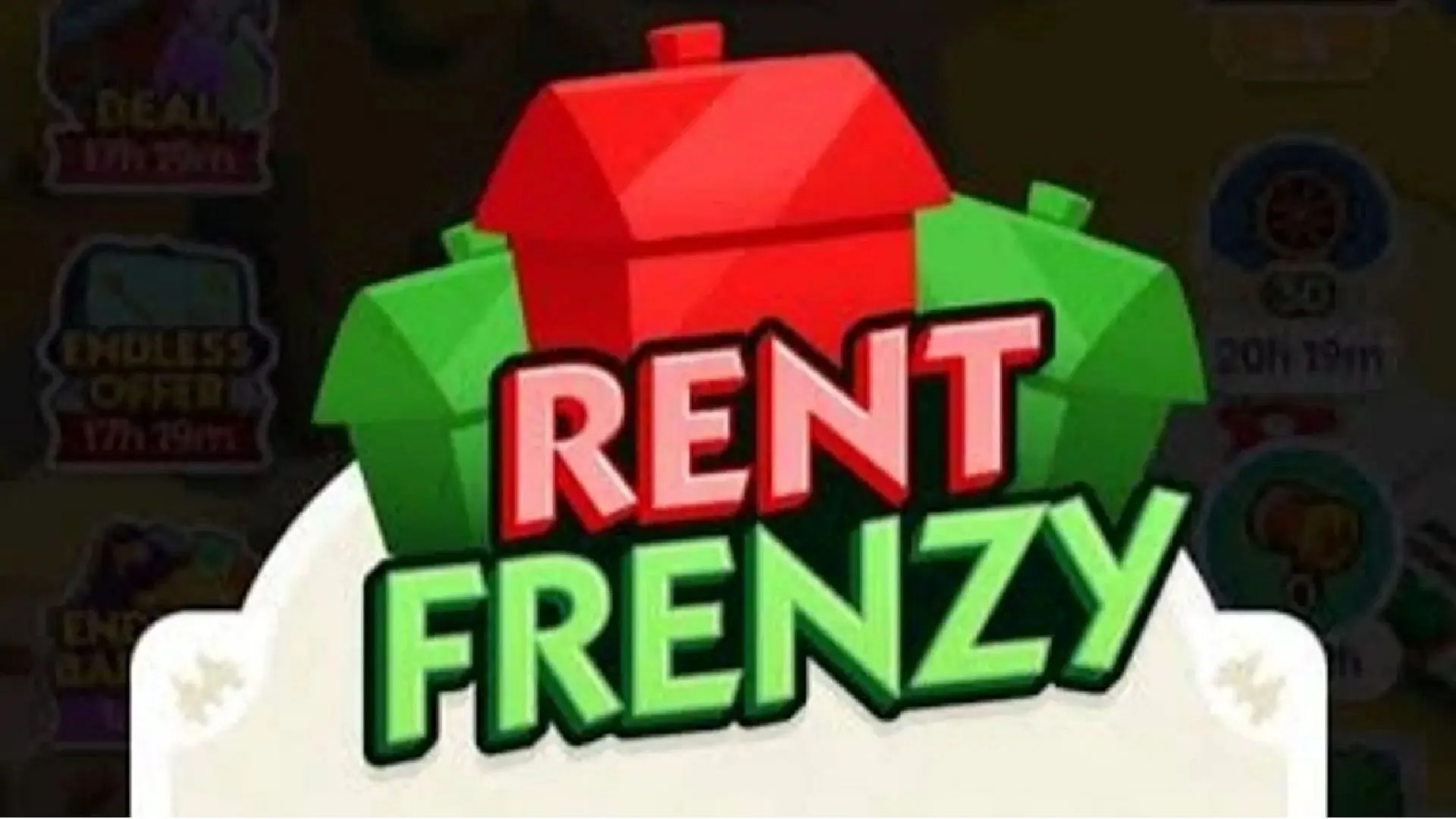 The Rent Frenzy event allows you to earn some extra cash from rents (Image via Scopely) The Rent Frenzy event allows you to earn some extra cash from rents (Image via Scopely)