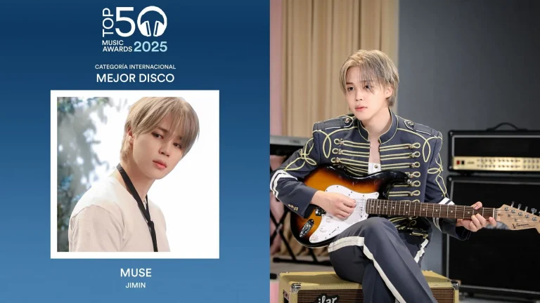 Fans Celebrate BTS’ Jimin Winning ‘Best Album’ for ‘MUSE’ in International Category at Top 50 Music Awards 2025