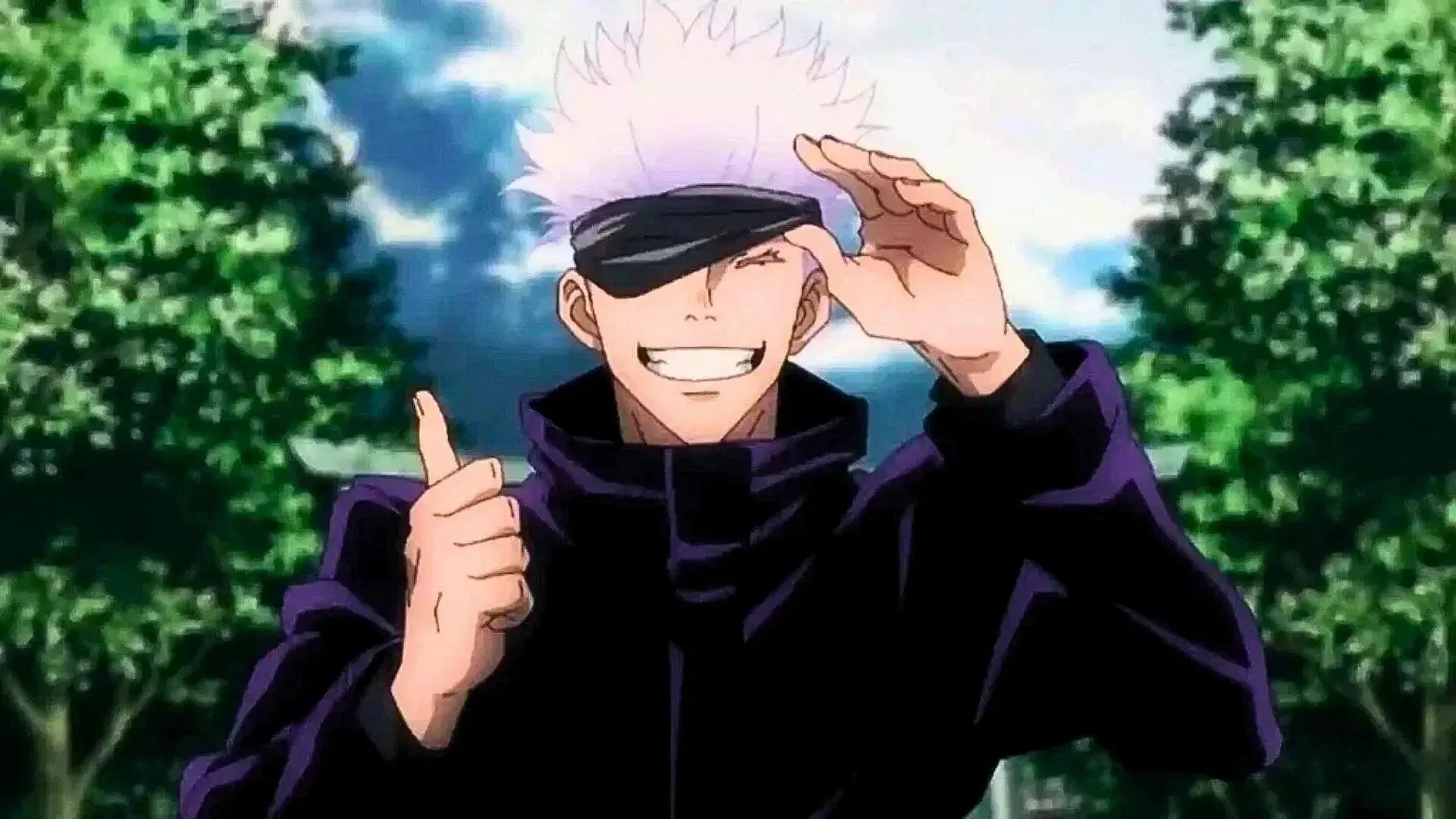 Gojo as seen in the anime (Image via MAPPA). Gojo as seen in the anime (Image via MAPPA).
