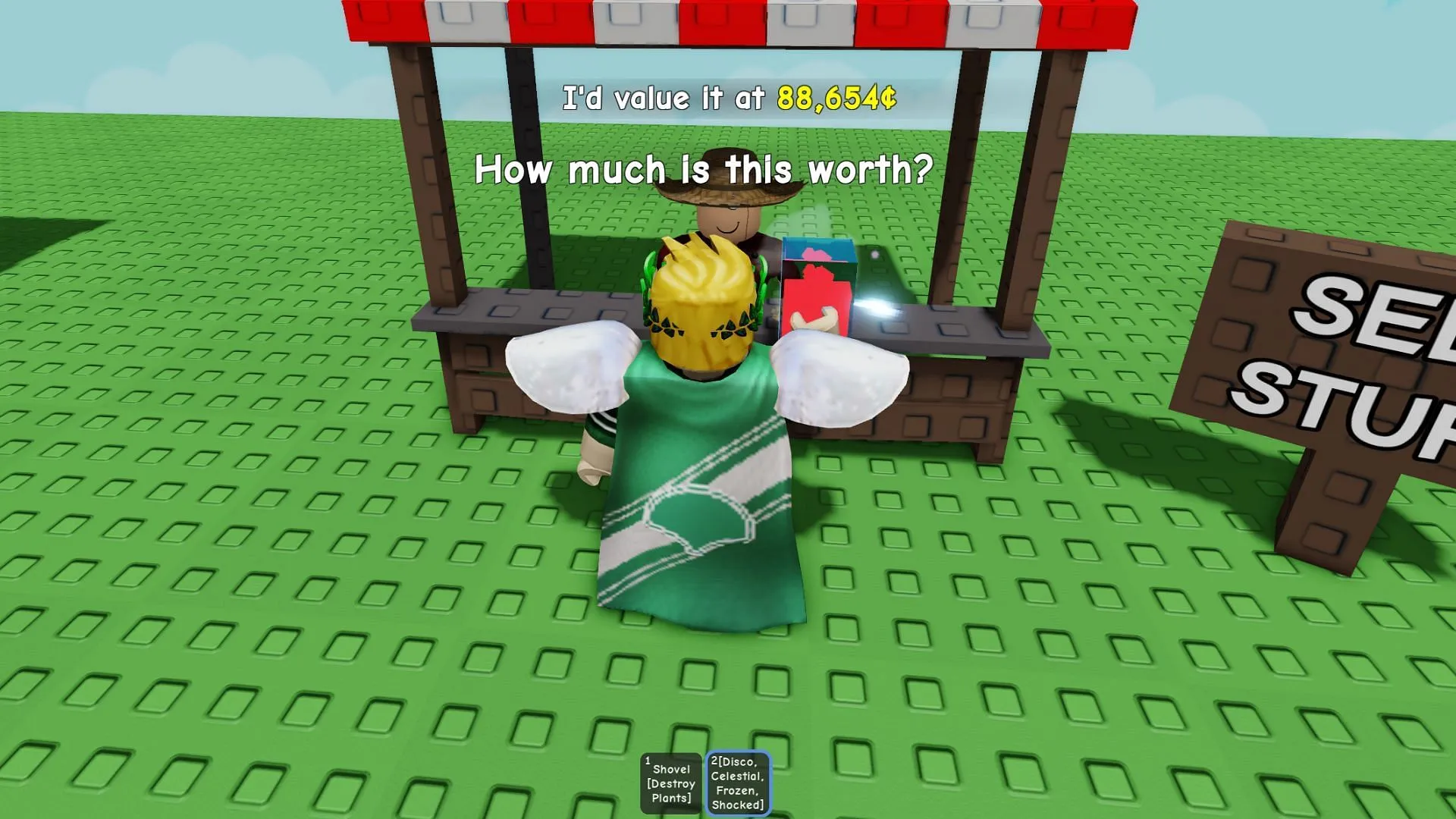 Disco Mutation drastically increases the fruit's value (Image via Roblox)