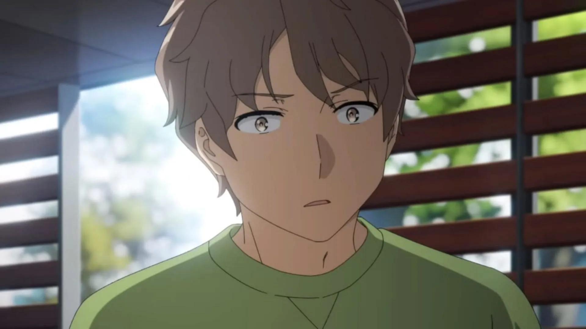 Sakuta, as depicted in the new PV (Image via CloverWorks)