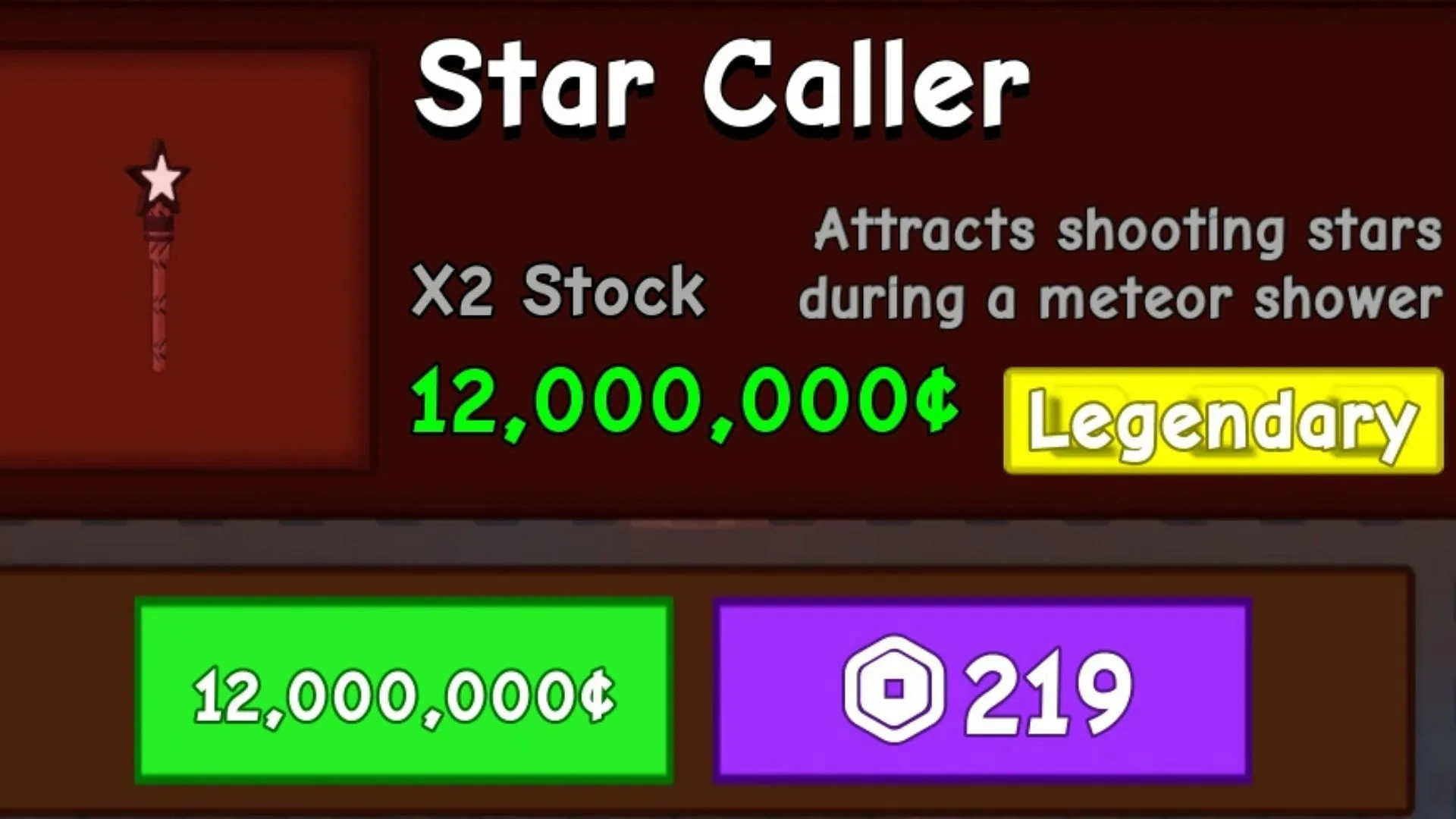The item costs a lot of money (Image via Roblox) The item costs a lot of money (Image via Roblox)