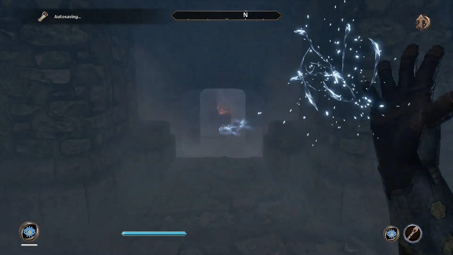 Utilize clairvoyance to track the location (Image via Bethesda Softworks // YouTube/@WoW Quests)