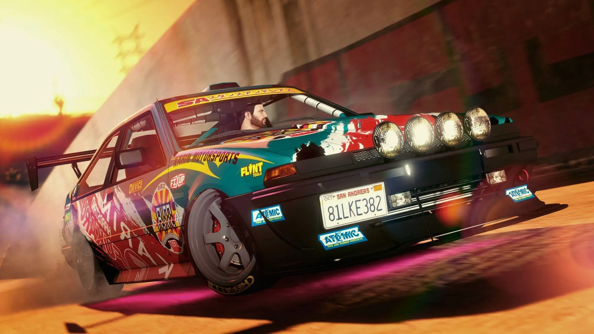 One of the drift cars: Karin Futo (Image via Rockstar Games) One of the drift cars: Karin Futo (Image via Rockstar Games)