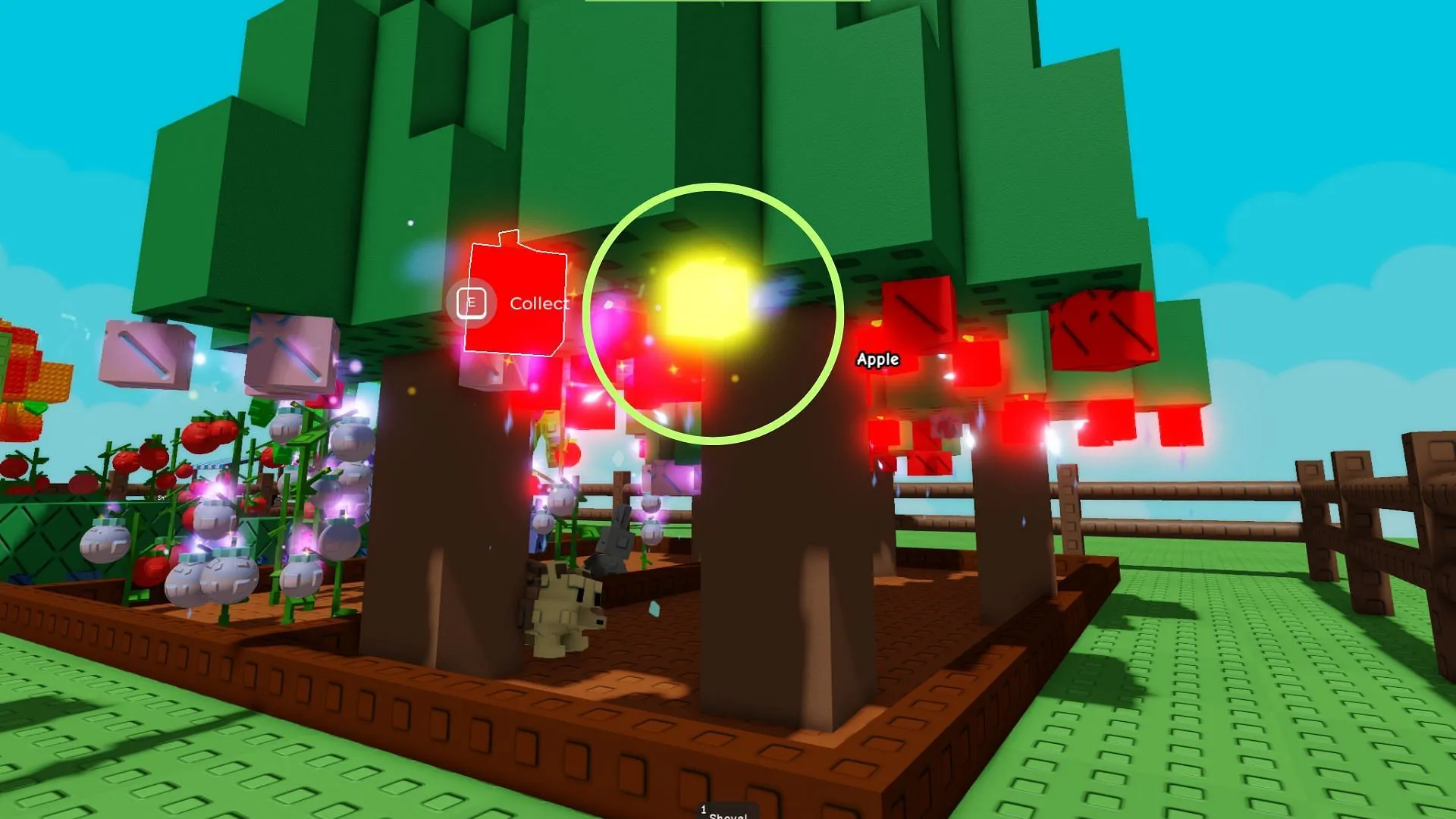 Fruits with this mutation glow and change color (Image via Roblox)