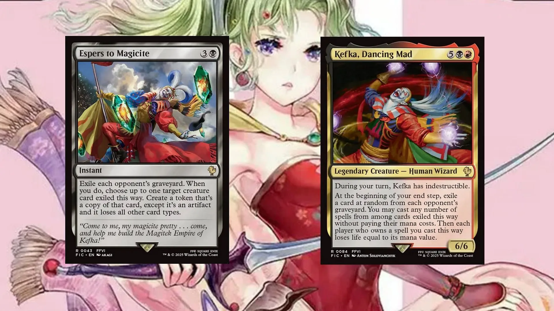 Highlighting Kefka, a standout in this deck. Highlighting Kefka, a standout in this deck.