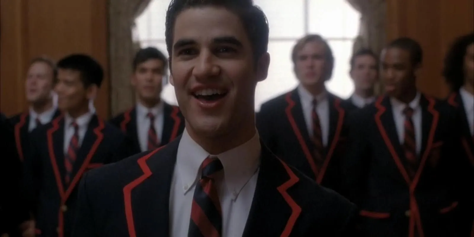 Blaine performing 