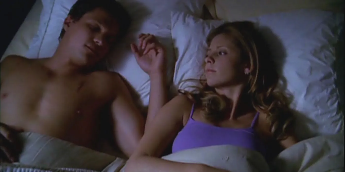 Buffy and Riley from Buffy Buffy and Riley from Buffy