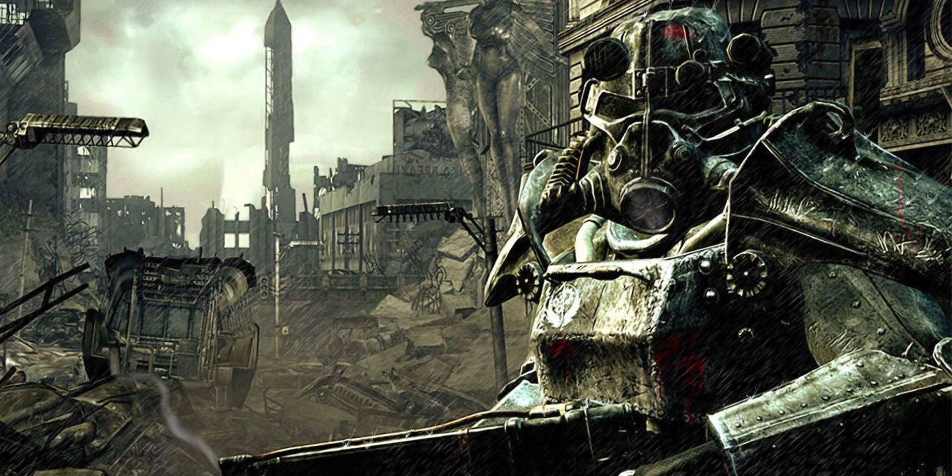 Character in Power Armor in Fallout 3 Character in Power Armor in Fallout 3