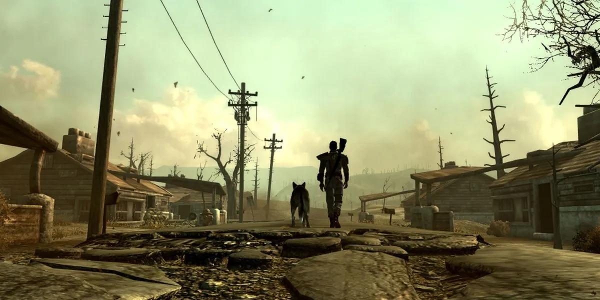 The Wastelander in Fallout 3 The Wastelander in Fallout 3