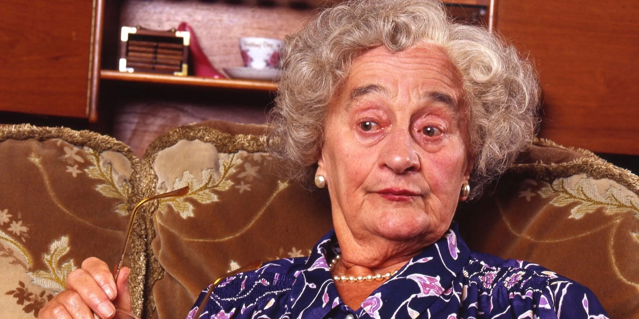 Norma disapproving in The Royle Family