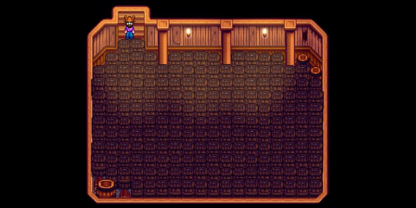 Filling Cellar with Ancient Fruit Wine