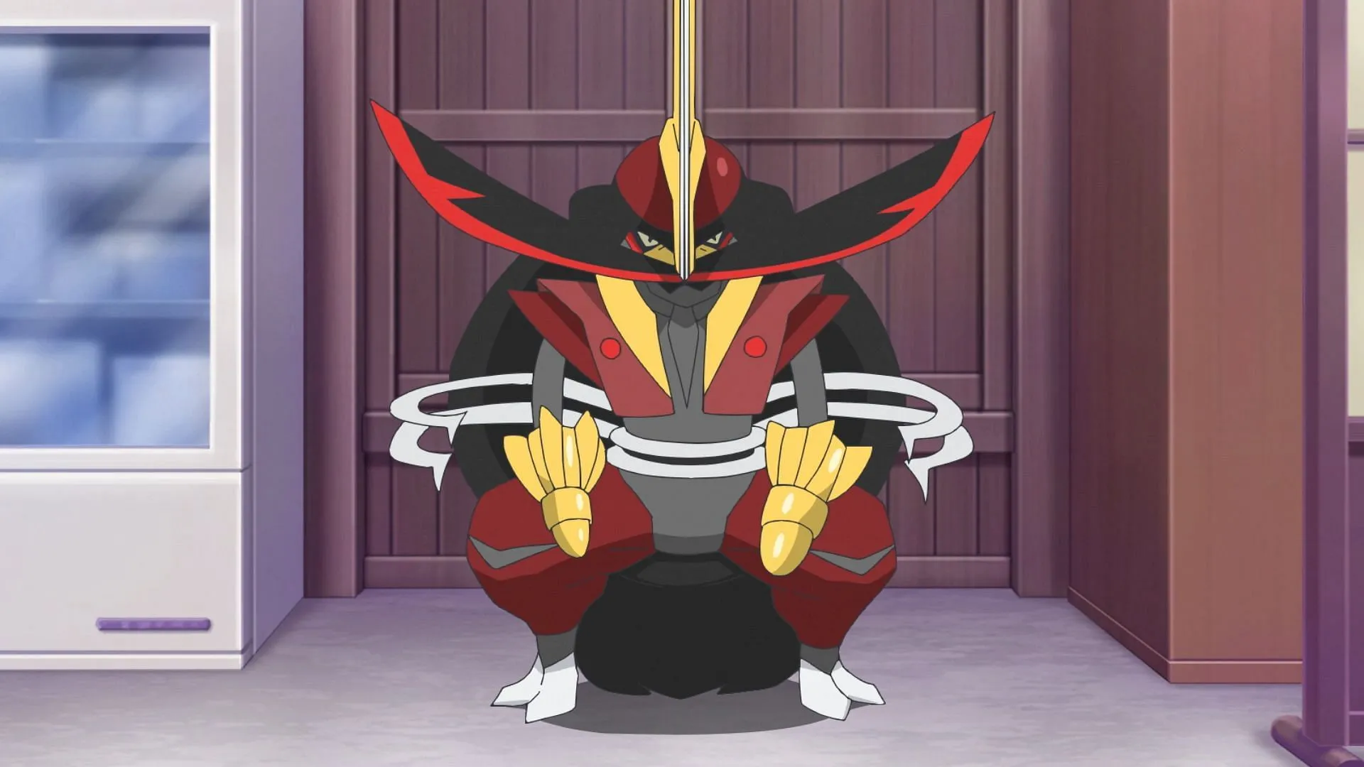 Kingambit in the anime (Image via TPC) Kingambit in the anime (Image via TPC)