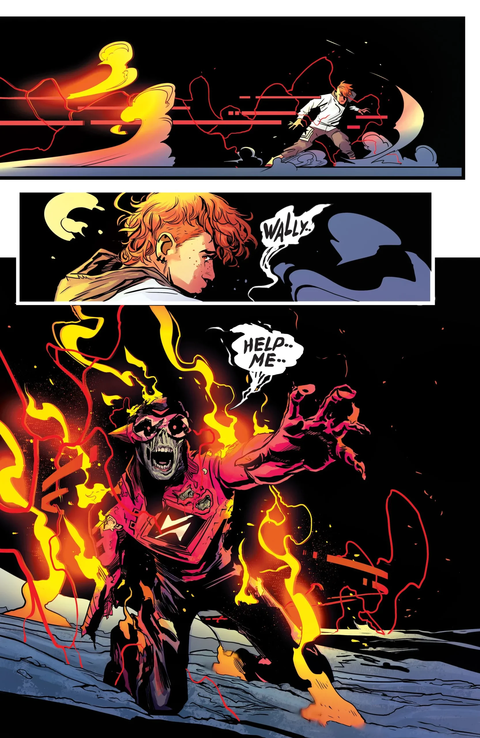Wally West Accidentally Killing Barry Allen Wally West Accidentally Killing Barry Allen