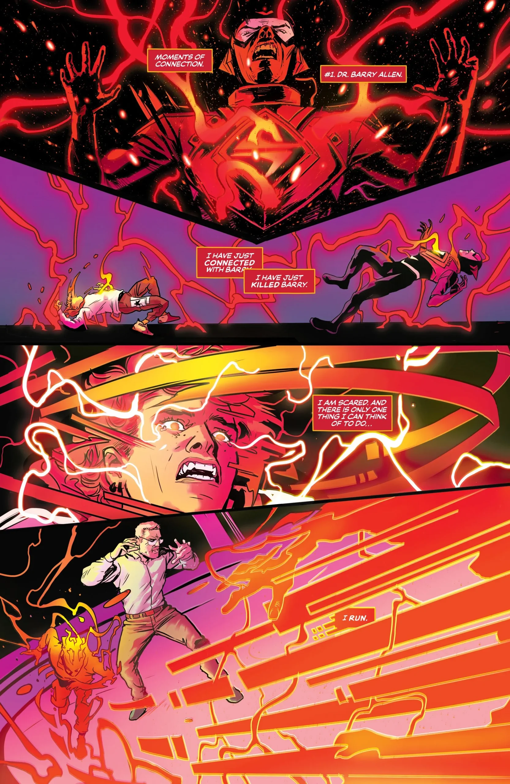 Barry Allen's Tragic End Barry Allen's Tragic End