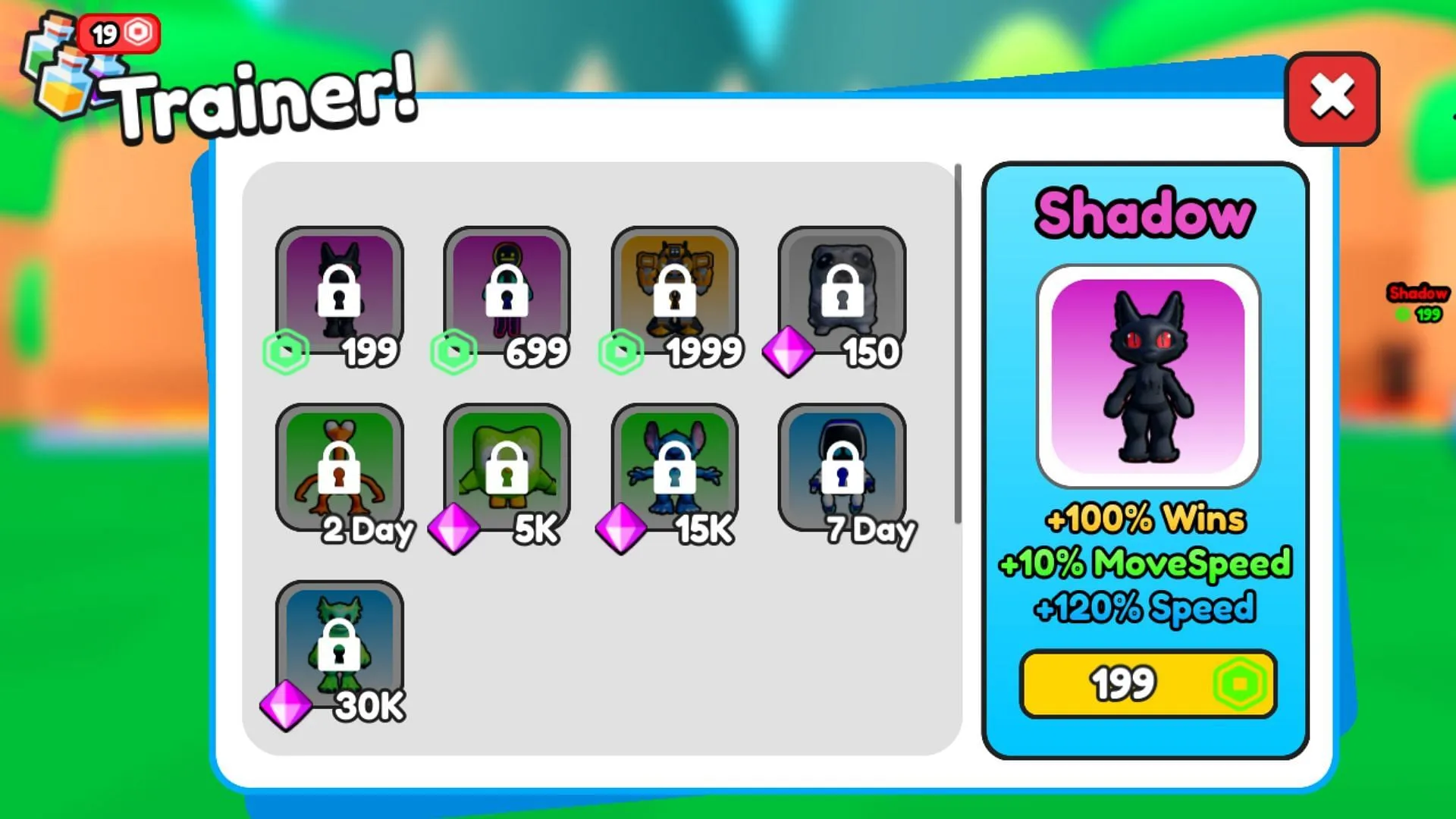 Partners in Capybara Run (Image via Roblox)