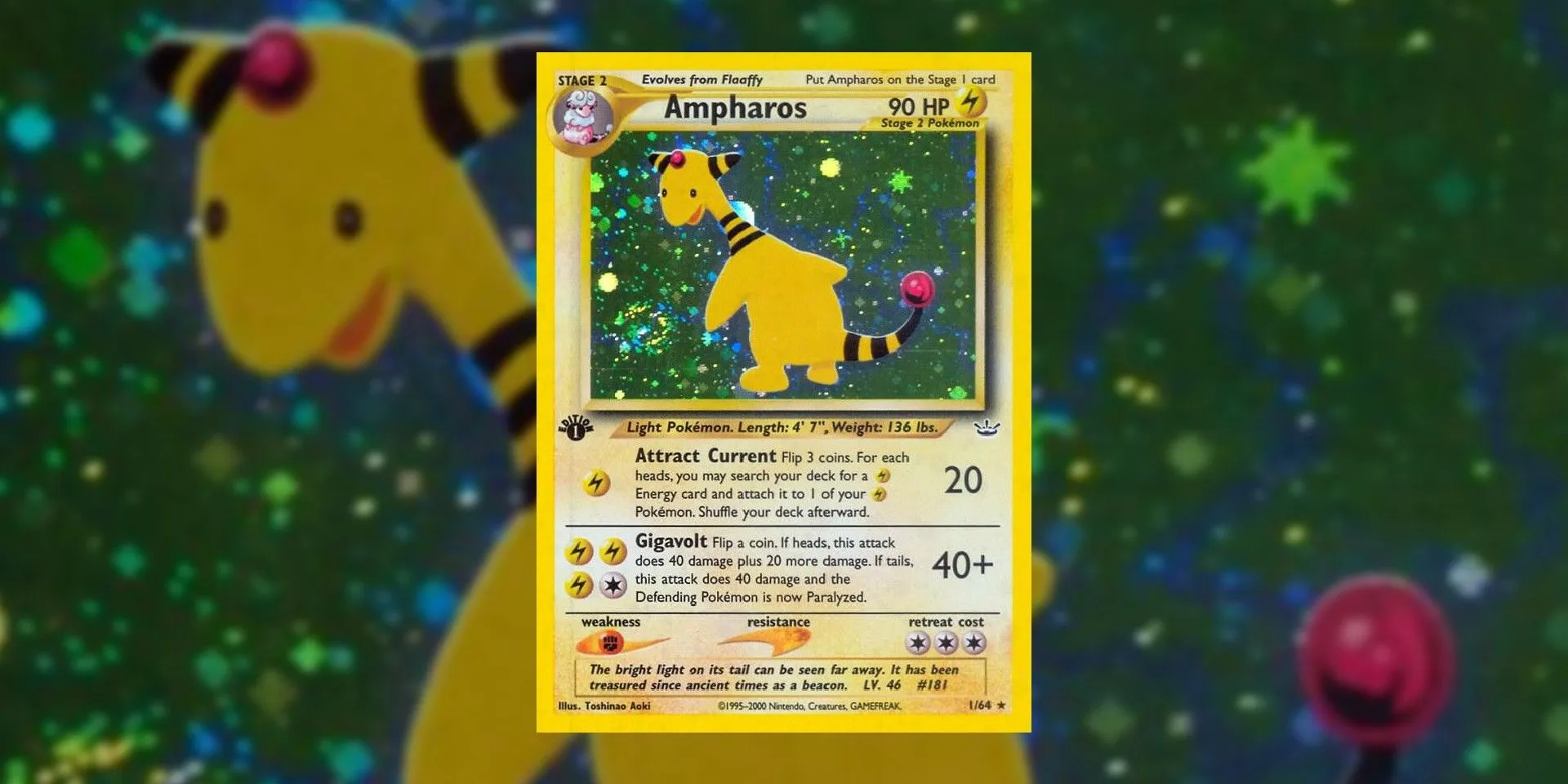 Ampharos Neo Revelations