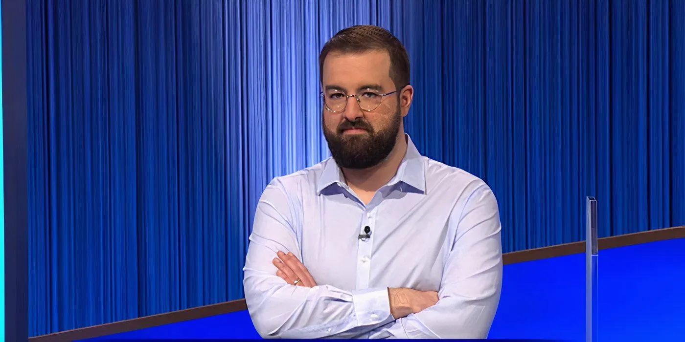Andrew Hayes on Jeopardy! Stage