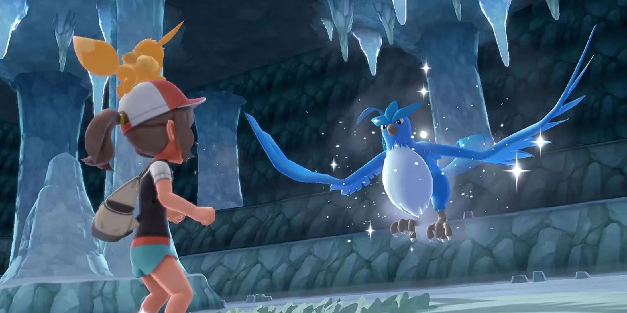 Articuno in Pokémon Let's Go