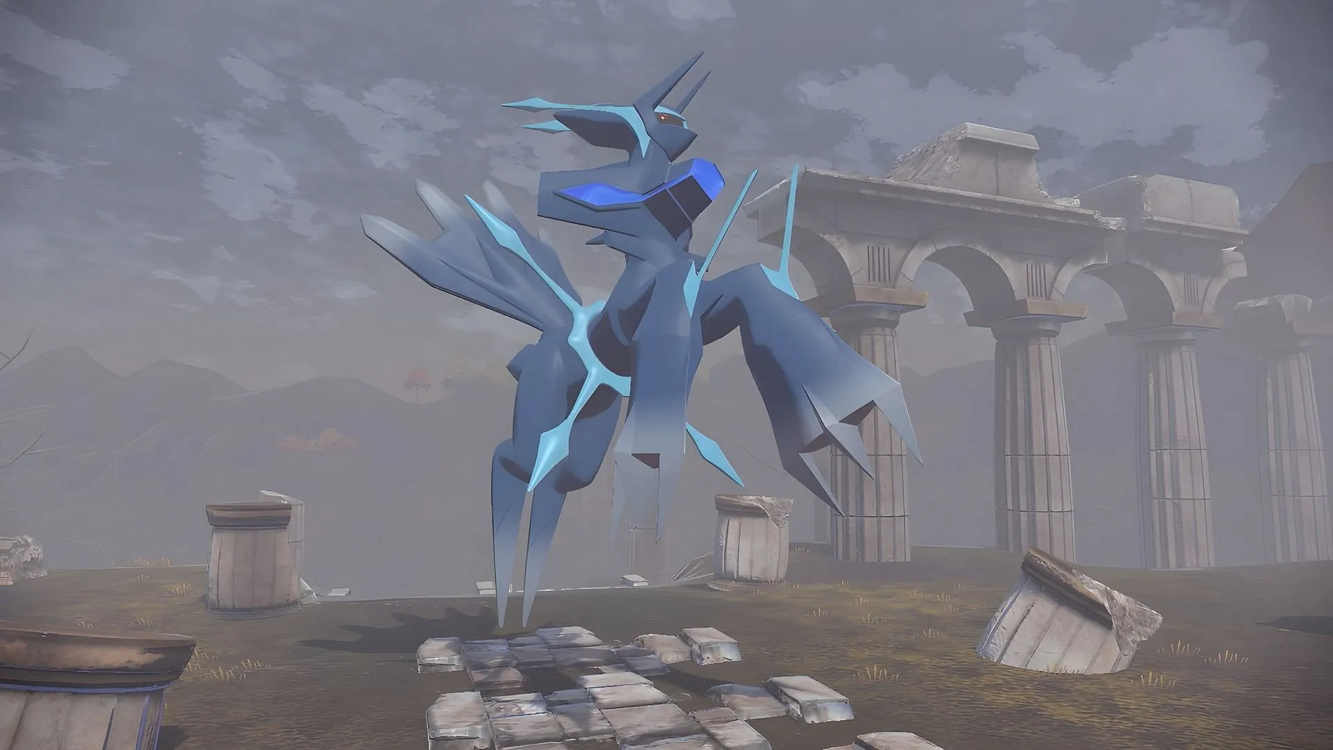 Dialga (Origin Forme) in Pokémon Legends Arceus (Image via TPC) Dialga (Origin Forme) in Pokémon Legends Arceus (Image via TPC)