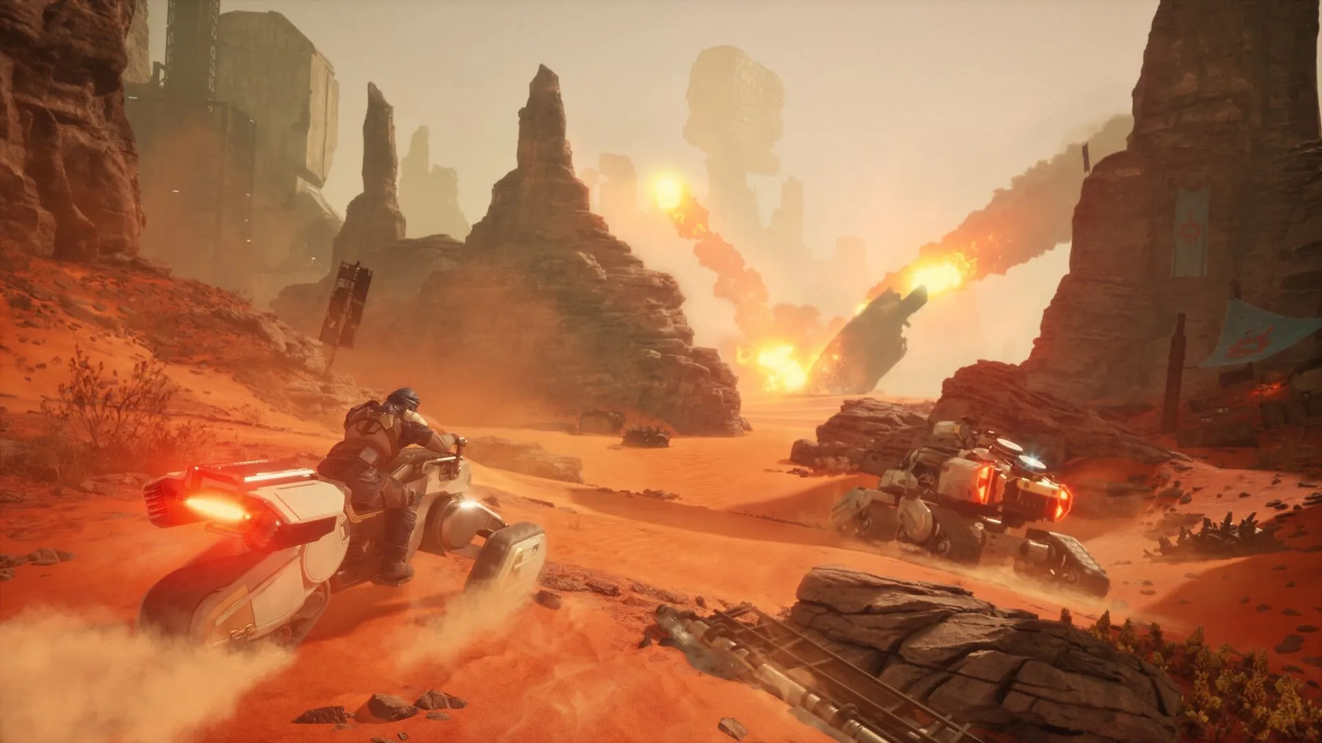 You can play solo, but having a team helps (Image via Funcom) You can play solo, but having a team helps (Image via Funcom)