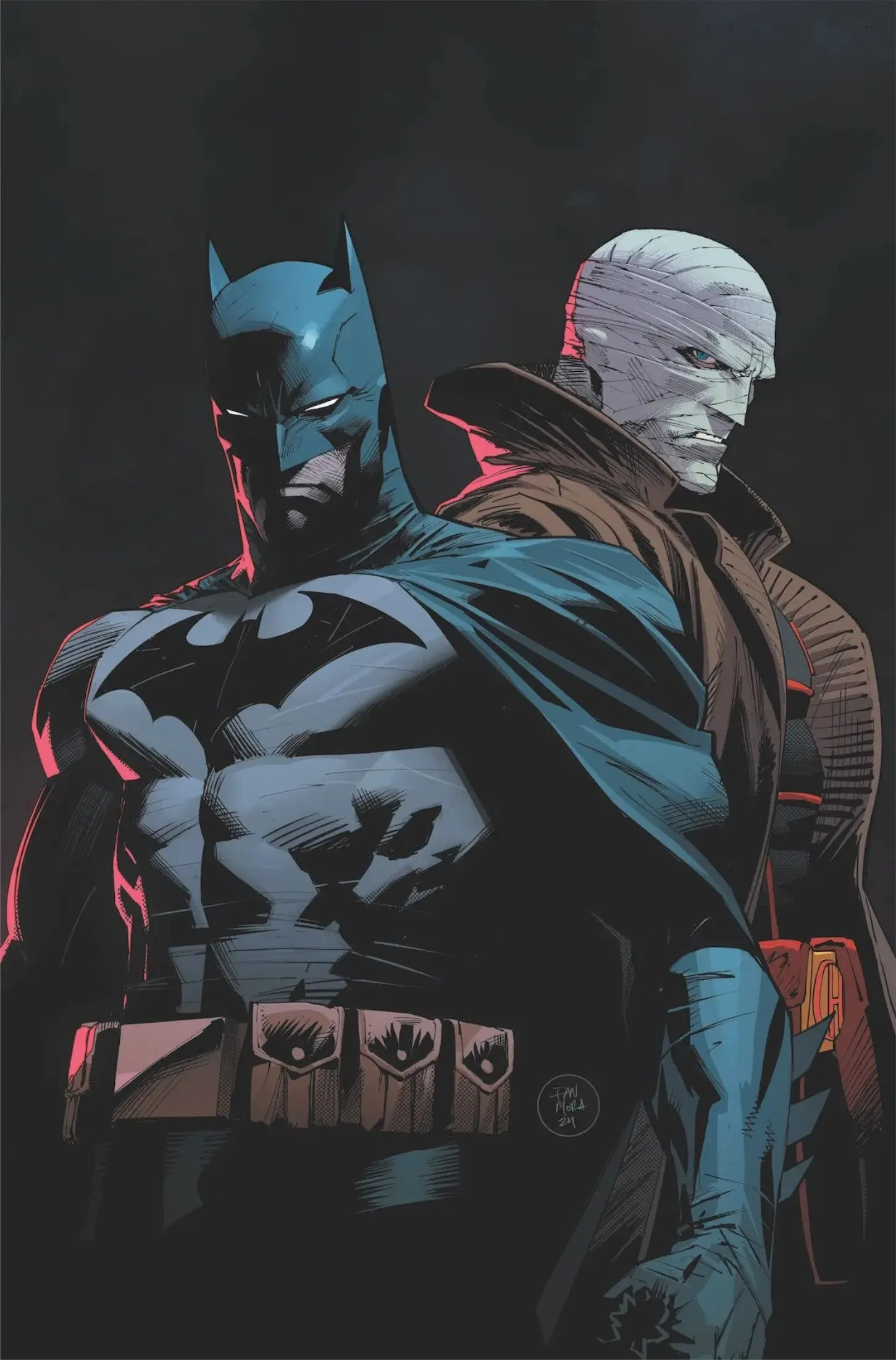 Batman #158 Hush 2 Variant Cover Batman & Hush Stand Back-to-Back