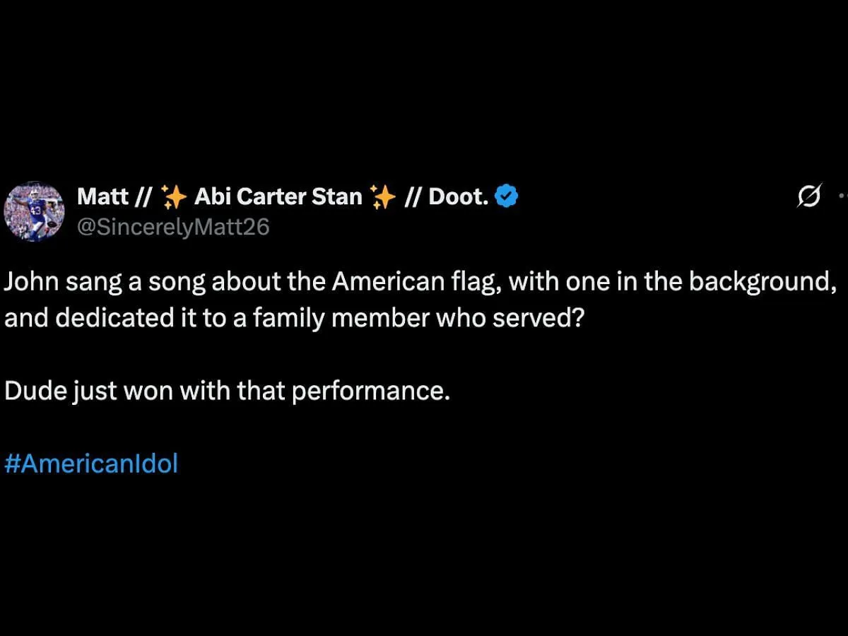 Netizens react to John Foster's performance Netizens react to John Foster's performance