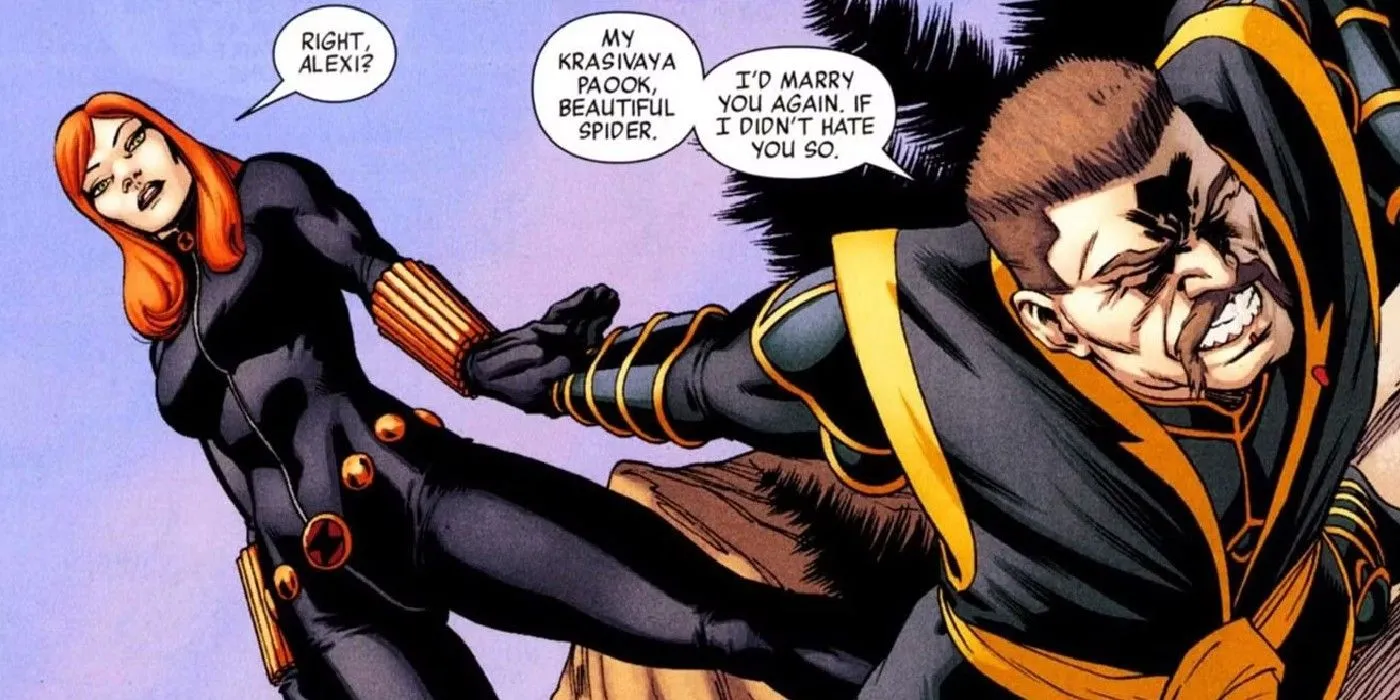 Black Widow vs Red Guardian