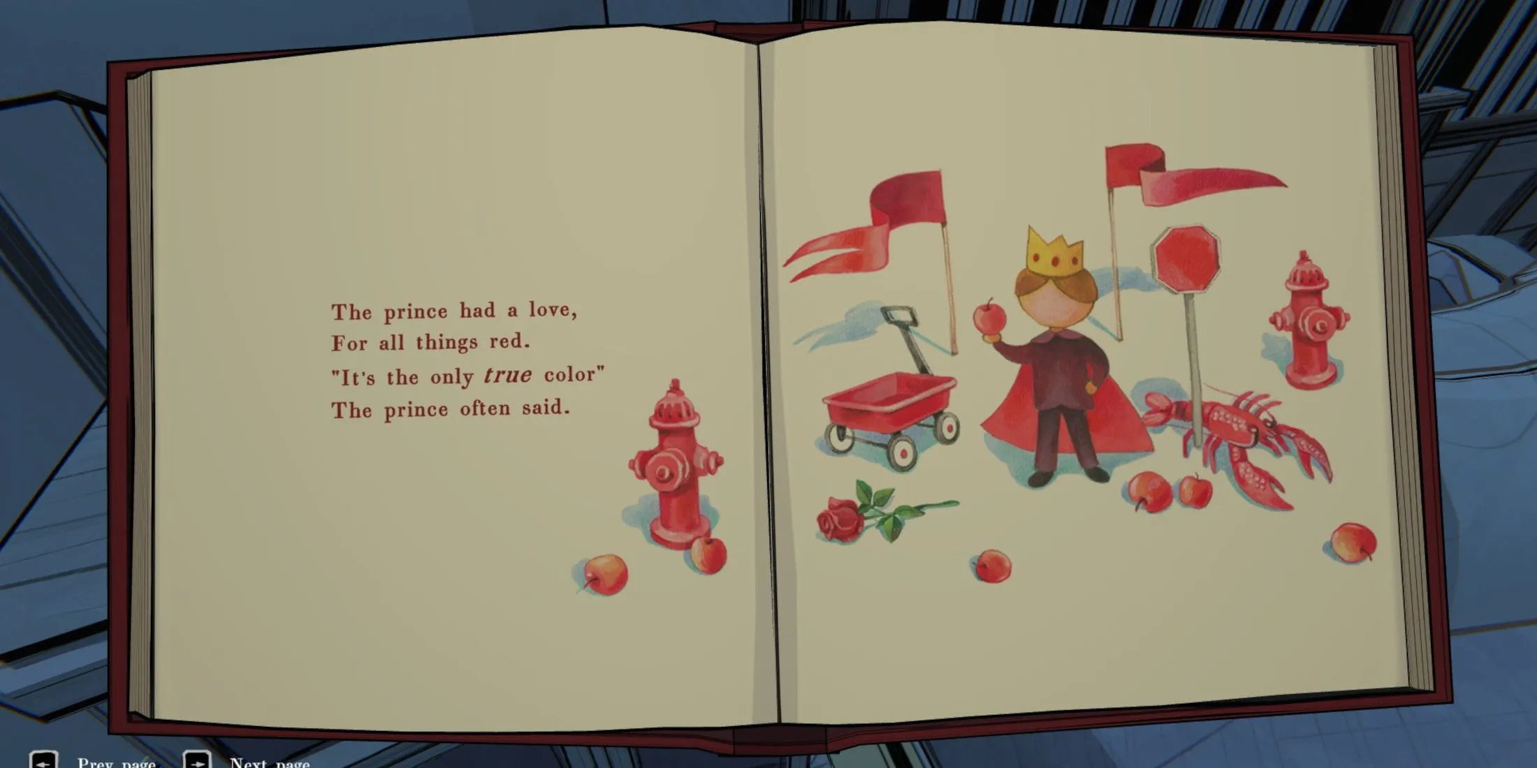 Blue Prince Ending Book Scene 1