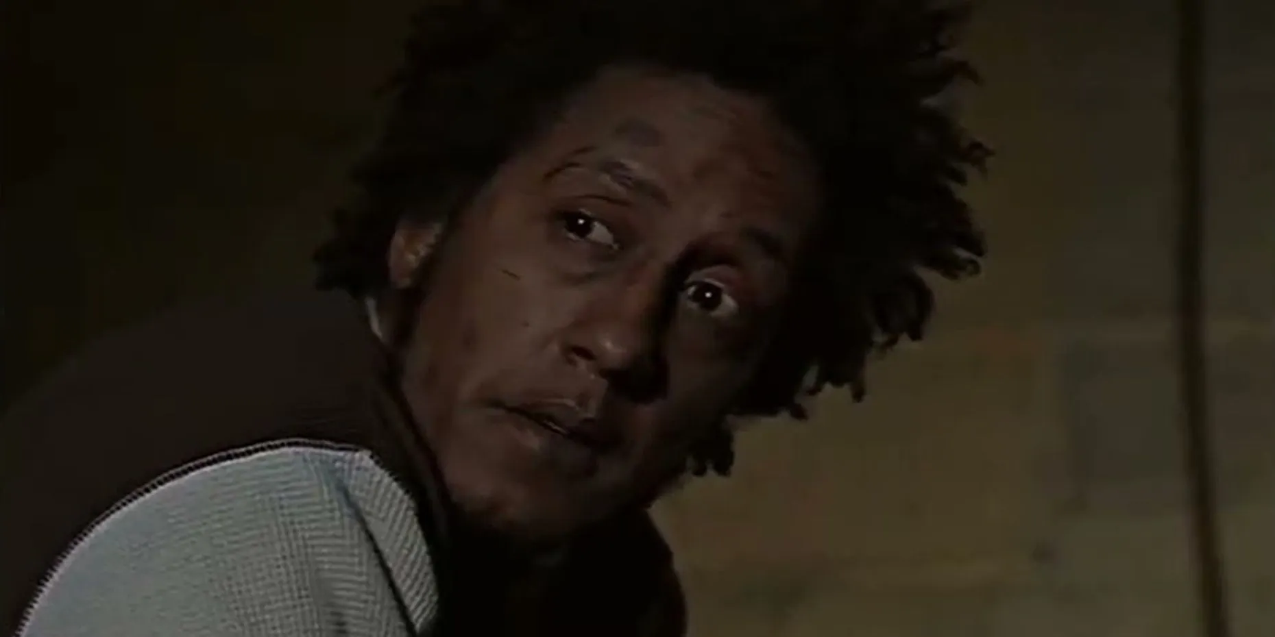 Bubbles grieving Sherrod's death in The Wire Bubbles grieving Sherrod's death in The Wire