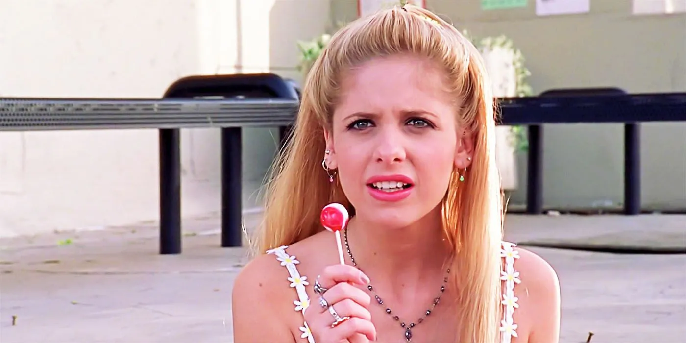 Buffy in a flashback in Becoming Buffy in a flashback in Becoming
