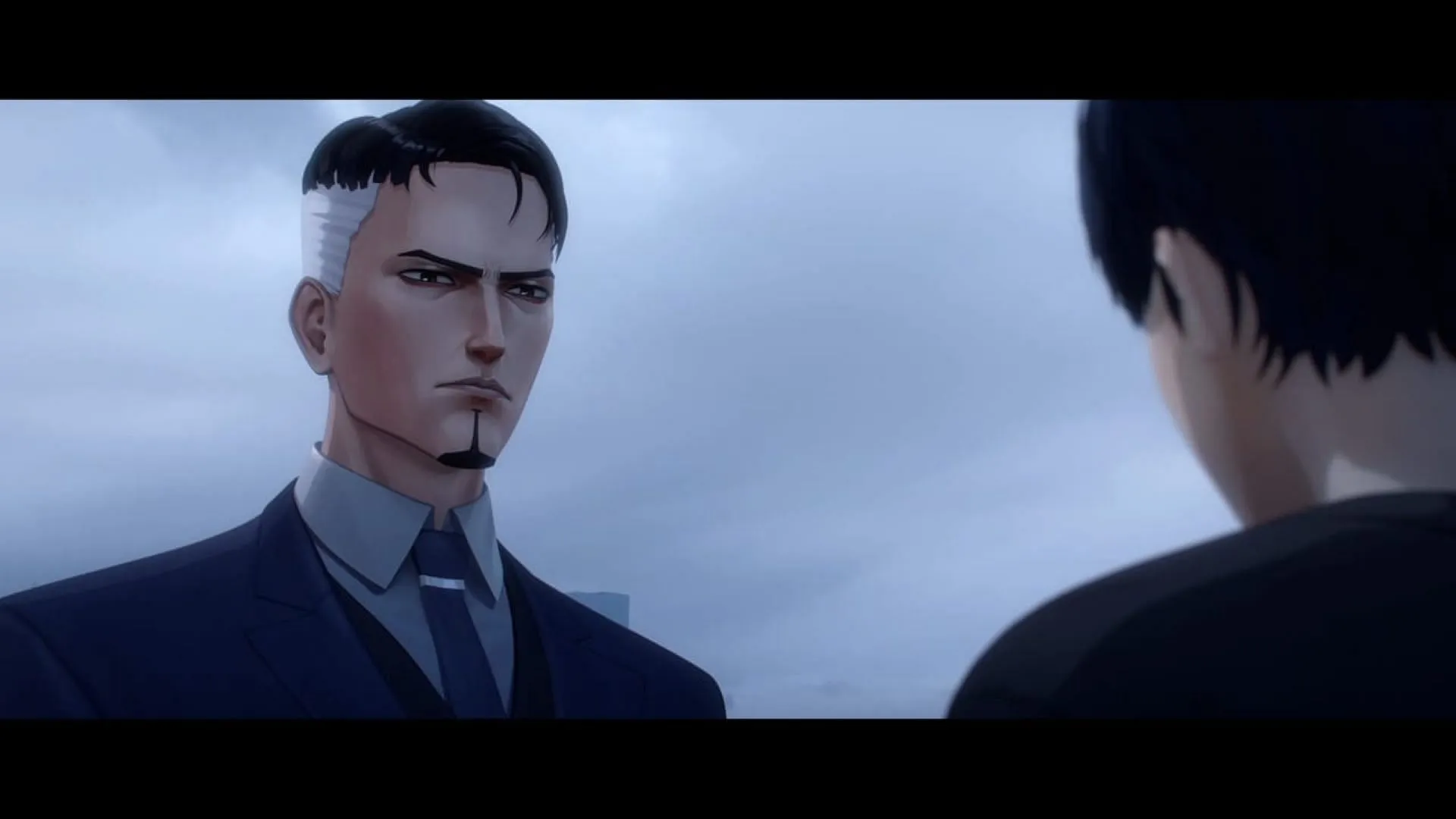 Mr. Shand and Yang Cheng