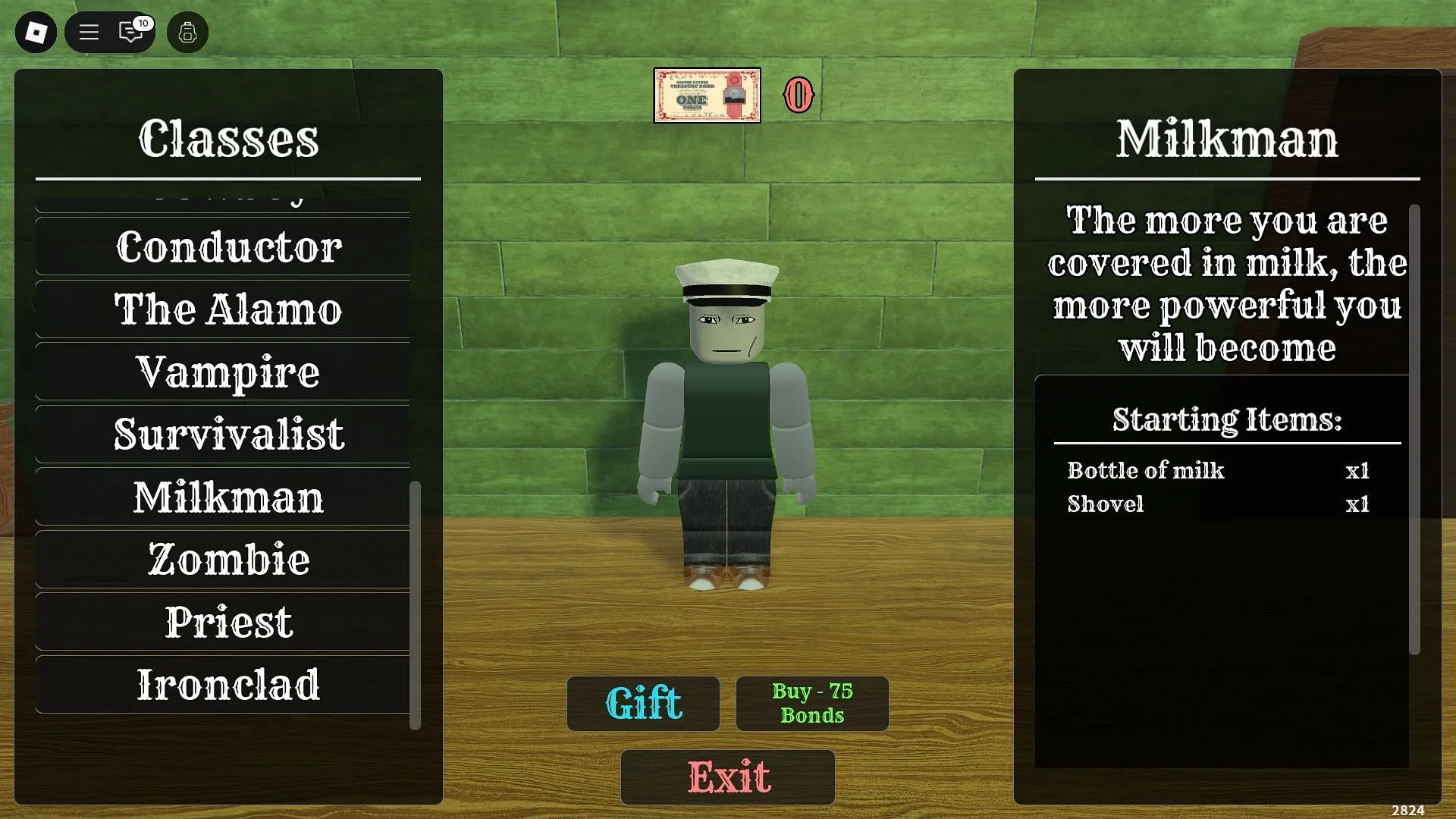 The Milkman Class (Image via Roblox) The Milkman Class (Image via Roblox)