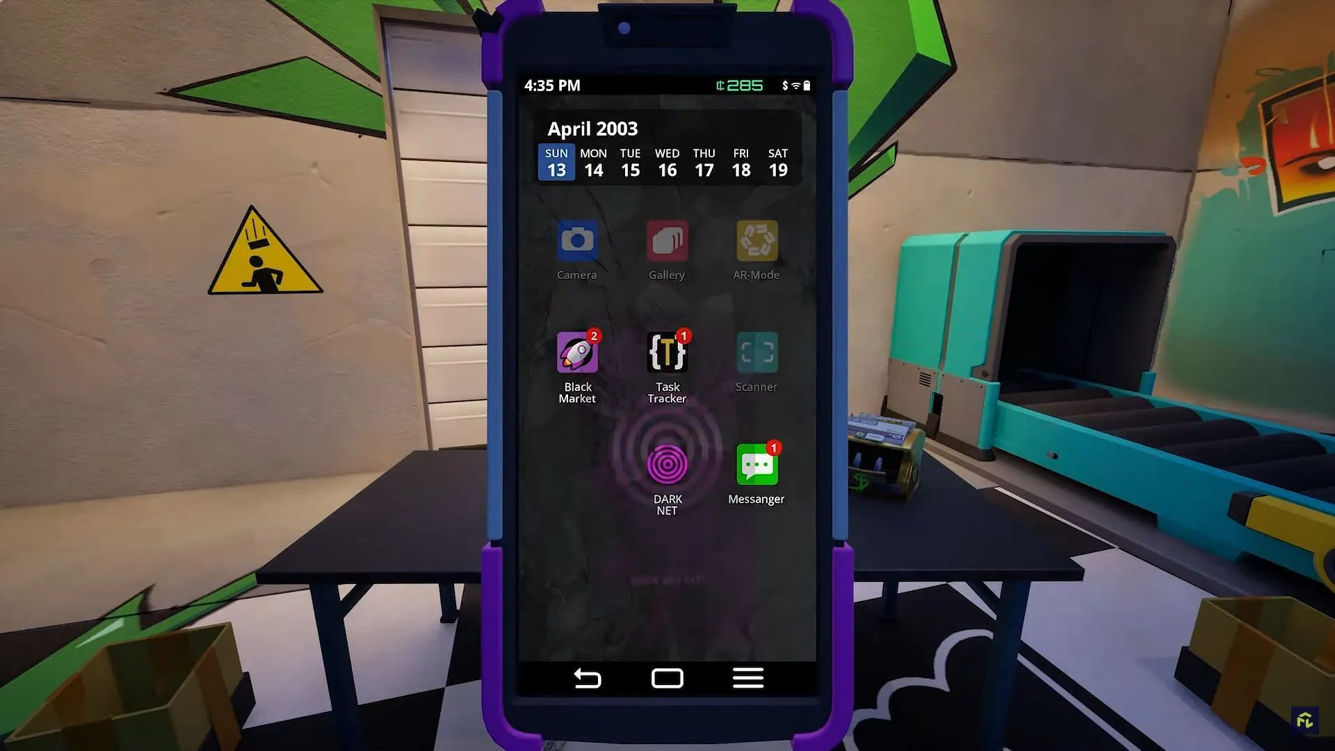 A still from Cash Cleaner Simulator (Image via Forklift Interactive, Digital Pajamas)
